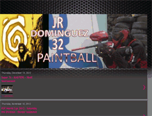 Tablet Screenshot of jrdominguez32paintball.blogspot.com