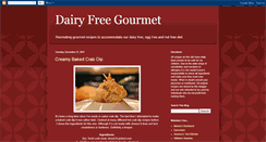Desktop Screenshot of dairyfreegourmet.blogspot.com