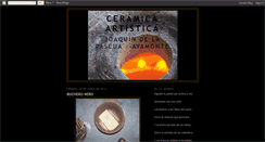 Desktop Screenshot of ceramicapascua.blogspot.com