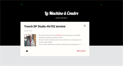 Desktop Screenshot of lamachinacoudre.blogspot.com