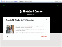 Tablet Screenshot of lamachinacoudre.blogspot.com