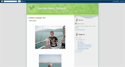 Desktop Screenshot of familjenbergithailand.blogspot.com