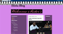 Desktop Screenshot of isistatalk.blogspot.com
