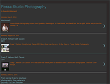 Tablet Screenshot of fossastudiophotography.blogspot.com