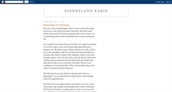 Desktop Screenshot of disneyland-in-paris.blogspot.com