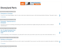 Tablet Screenshot of disneyland-in-paris.blogspot.com