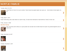 Tablet Screenshot of nortjefamilie.blogspot.com