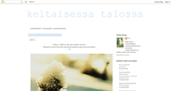 Desktop Screenshot of katinkeltaisessatalossa.blogspot.com