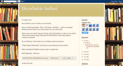 Desktop Screenshot of diyarbakiranilari.blogspot.com