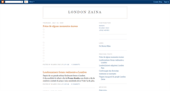Desktop Screenshot of londonzaina.blogspot.com