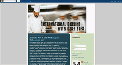 Desktop Screenshot of cheftefs.blogspot.com