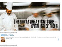 Tablet Screenshot of cheftefs.blogspot.com