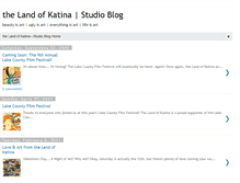 Tablet Screenshot of landofkatina.blogspot.com