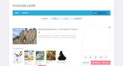 Desktop Screenshot of folklore-lover.blogspot.com