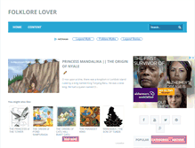 Tablet Screenshot of folklore-lover.blogspot.com