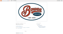 Desktop Screenshot of bowendesign.blogspot.com
