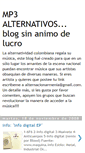 Mobile Screenshot of mp3alternativos.blogspot.com