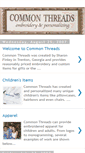Mobile Screenshot of commonthreads-sharon.blogspot.com