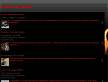 Tablet Screenshot of colectivoacrata.blogspot.com