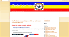 Desktop Screenshot of calderocomunismo.blogspot.com