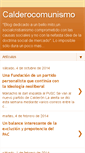 Mobile Screenshot of calderocomunismo.blogspot.com