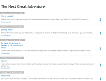 Tablet Screenshot of nextgreatadventure08.blogspot.com