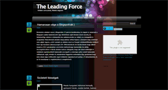 Desktop Screenshot of leading-force.blogspot.com