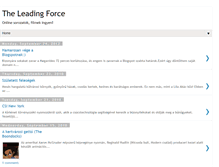 Tablet Screenshot of leading-force.blogspot.com