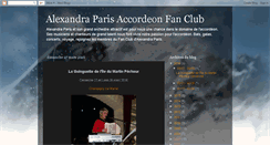 Desktop Screenshot of alexandraparisfanclub.blogspot.com