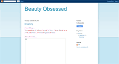 Desktop Screenshot of embeautyobsessed.blogspot.com