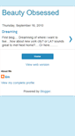 Mobile Screenshot of embeautyobsessed.blogspot.com