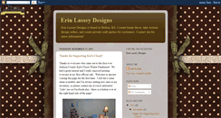 Desktop Screenshot of erinlasseydesigns.blogspot.com