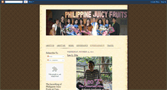 Desktop Screenshot of philippinejuicyfruits.blogspot.com