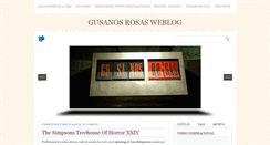 Desktop Screenshot of gusanosrosas.blogspot.com
