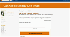 Desktop Screenshot of conneehealthylife.blogspot.com