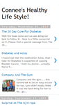 Mobile Screenshot of conneehealthylife.blogspot.com