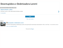 Tablet Screenshot of desentupidoraloremi.blogspot.com