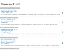 Tablet Screenshot of chrom-ca-vte.blogspot.com