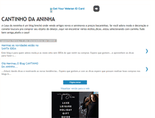 Tablet Screenshot of aninhastore.blogspot.com