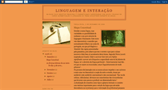 Desktop Screenshot of linguageminteracao.blogspot.com