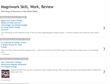 Tablet Screenshot of magnets-energy.blogspot.com