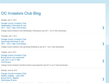 Tablet Screenshot of ocinvestorsclub.blogspot.com