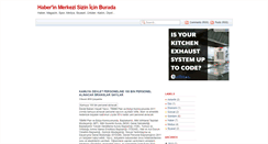 Desktop Screenshot of haber-merkez.blogspot.com