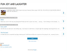 Tablet Screenshot of funjoyandlaughter.blogspot.com