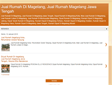 Tablet Screenshot of dijualrumahdimagelang.blogspot.com