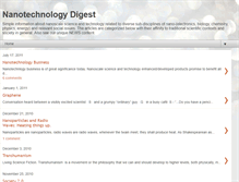 Tablet Screenshot of nanodigest.blogspot.com