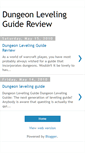 Mobile Screenshot of dungeonlevelingguide.blogspot.com