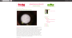 Desktop Screenshot of lemonsinspace.blogspot.com