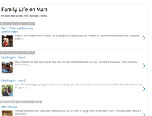 Tablet Screenshot of familylifeonmars.blogspot.com