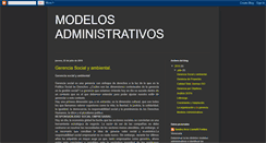 Desktop Screenshot of modelosadministrativos2010.blogspot.com